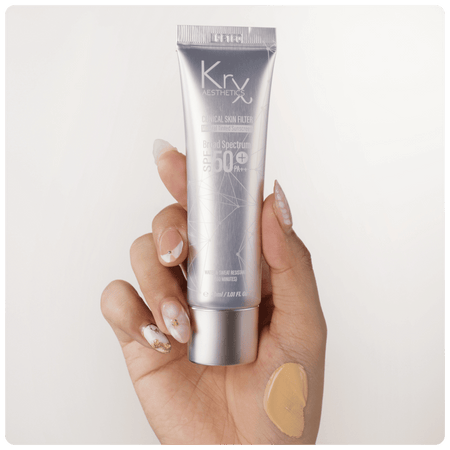 Clinical Skin Filler Tinted Sunscreen (Light-Medium) - Cosmétique professionnelle KRX Aesthetics Suisse