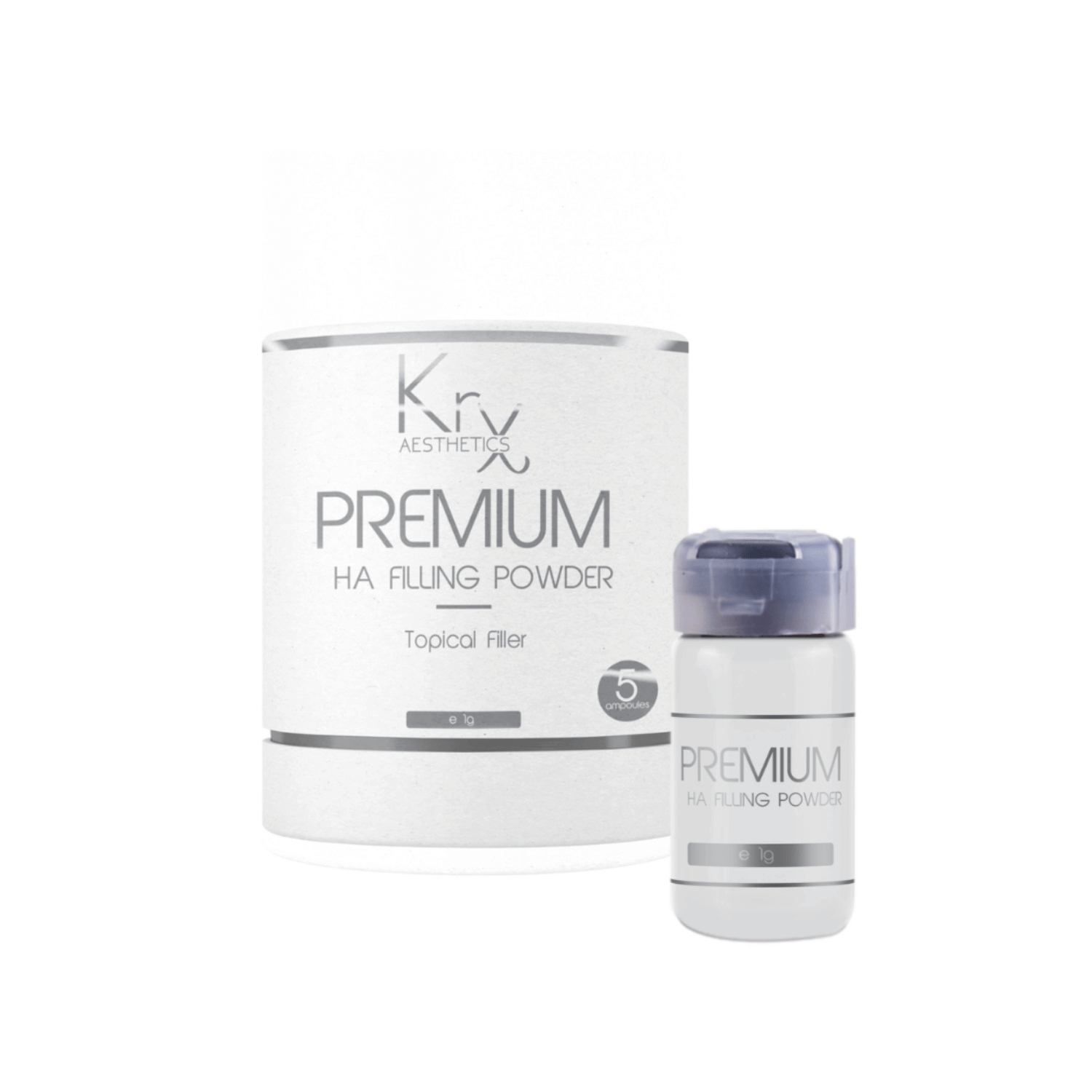 Premium Ampoule - HA Filling Powder - Cosmétique professionnelle KRX Aesthetics Suisse