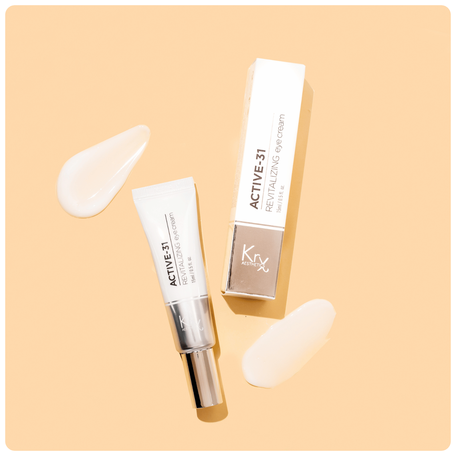 Active-31 Revitalizing Eye Cream - Cosmétique professionnelle KRX Aesthetics Suisse
