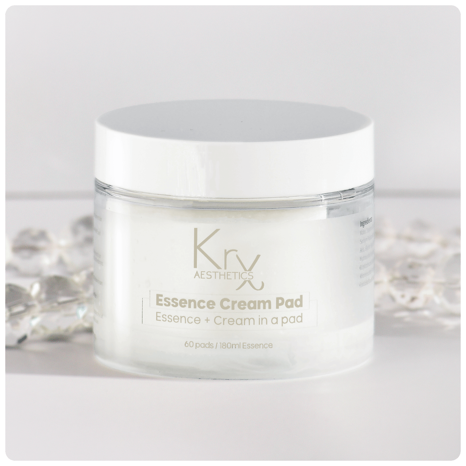 Essence Cream Pad - Cosmétique professionnelle KRX Aesthetics Suisse