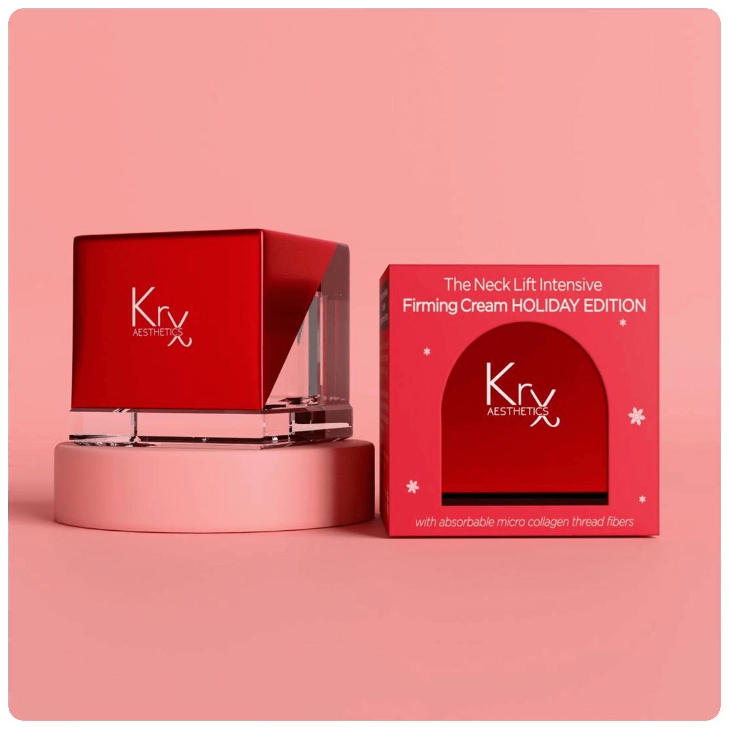 Holiday Crème Neck Lift (Édition Limitée) - Cosmétique professionnelle KRX Aesthetics Suisse