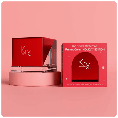 Holiday Crème Neck Lift (Édition Limitée) - Cosmétique professionnelle KRX Aesthetics Suisse
