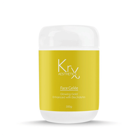 Jelly Mask Glowing Gold - Cosmétique professionnelle KRX Aesthetics Suisse