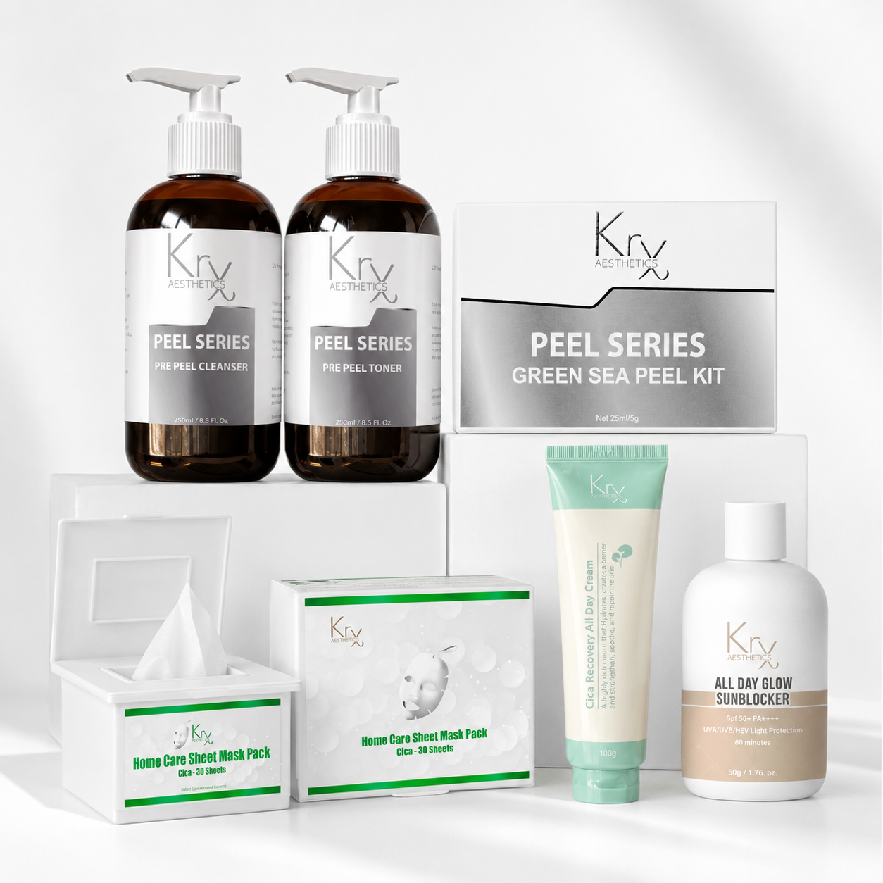 Kit Green Sea Peel Professionnel – 6 Produits