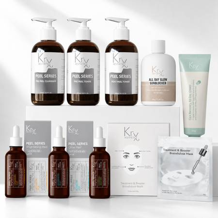 Professionelles Peeling-Kit – 9 Produkte