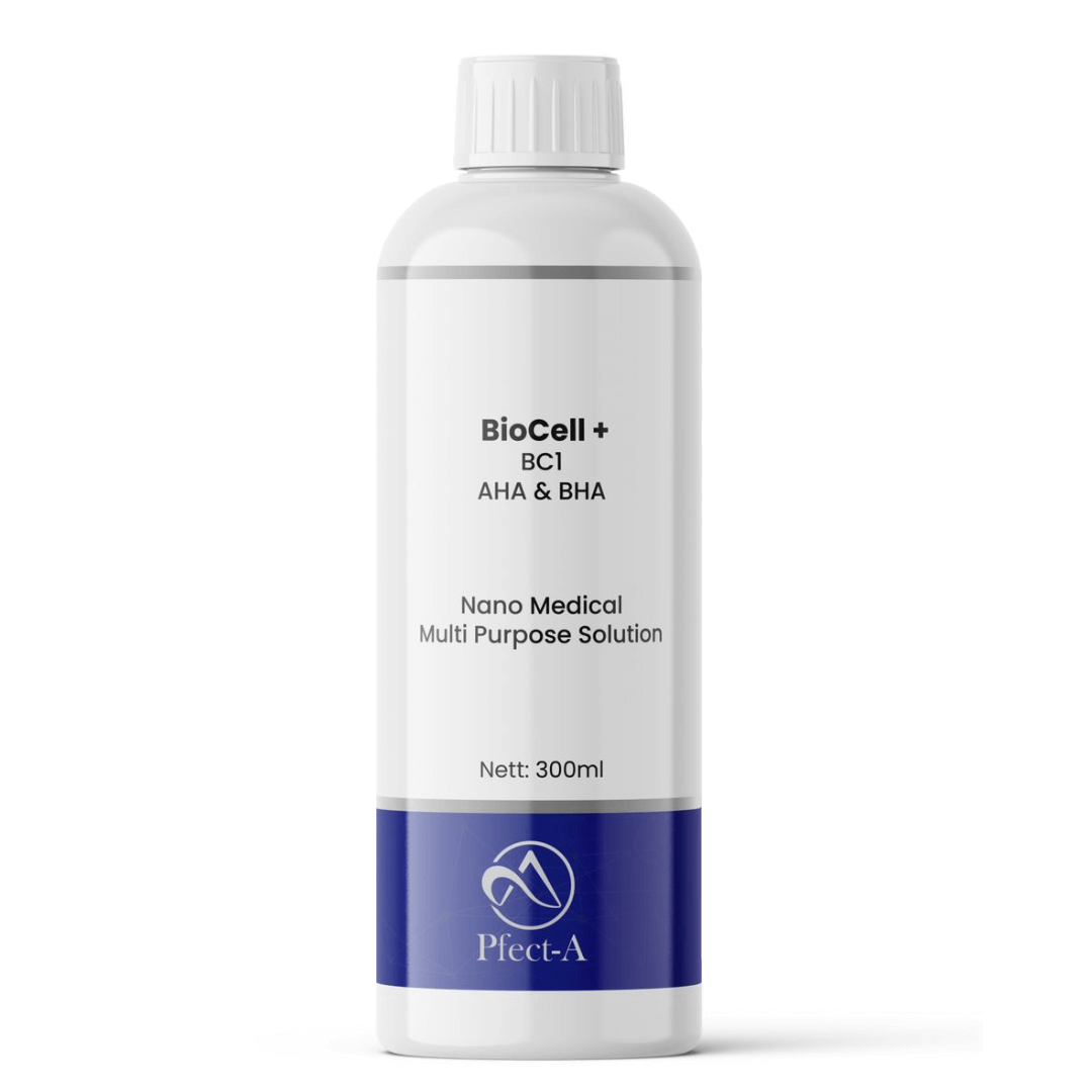 BioCell+ BC1 "AHA & BHA" - 300 ml - Cosmétique professionnelle KRX Aesthetics Suisse