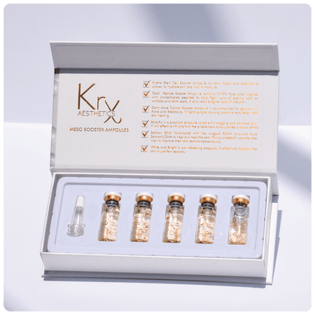 Meso Booster Ampoule – Salmon DNA (PDRN) - Cosmétique professionnelle KRX Aesthetics Suisse
